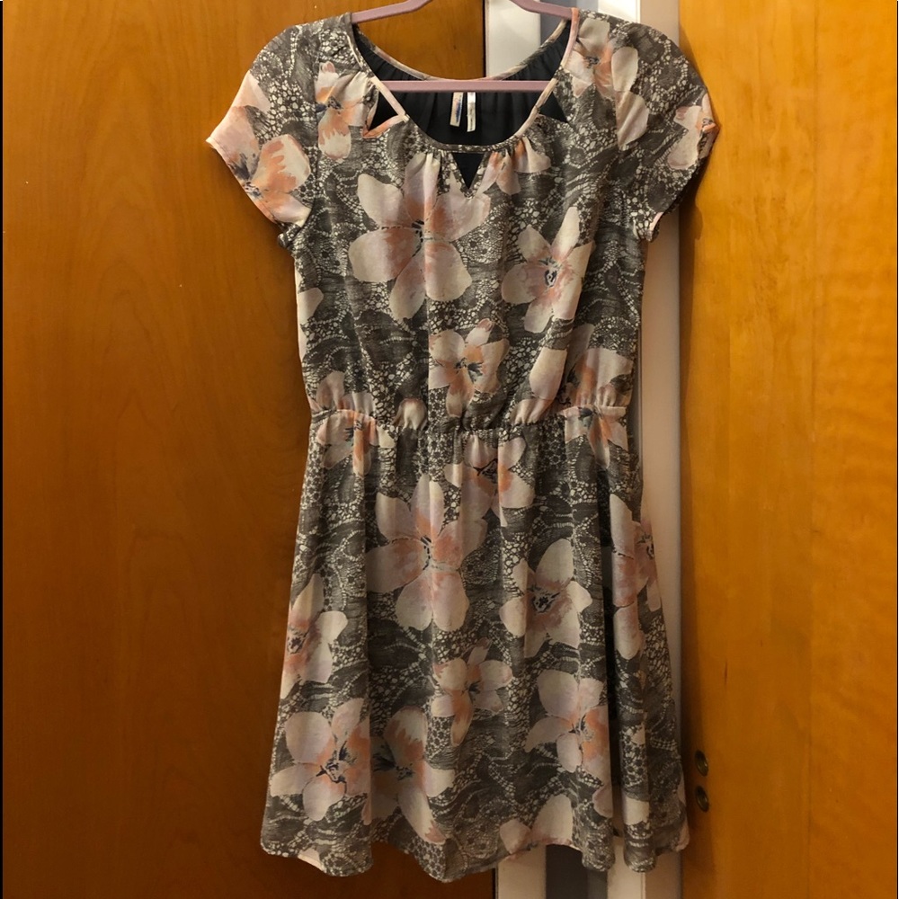 Flower patterned dress